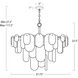 Echo 10 Light 37.5 inch Polished Nickel Chandelier Ceiling Light