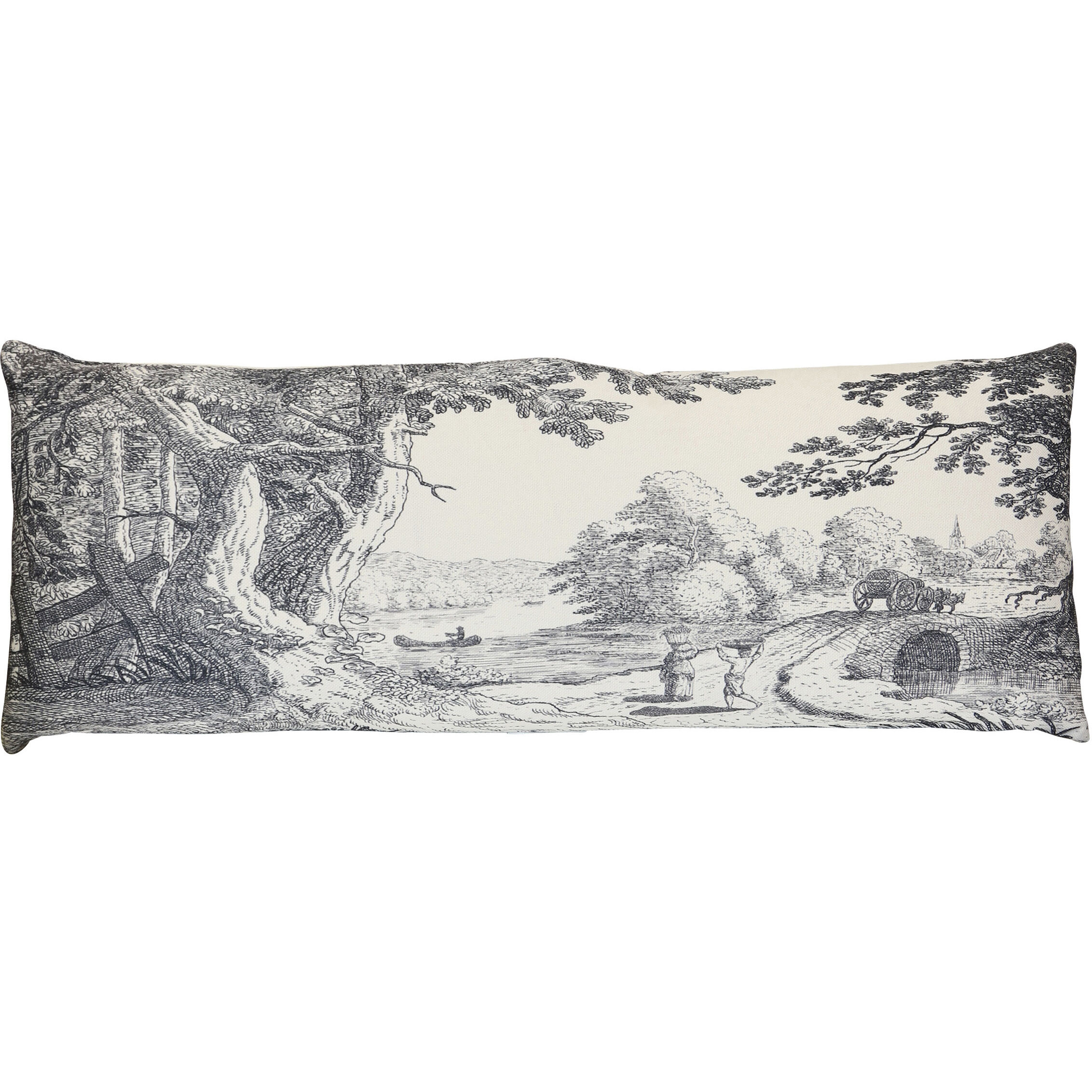Reverie Toile Decorative Pillow