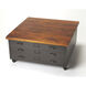 Galvin  36 X 36 inch Industrial Chic Cocktail Table