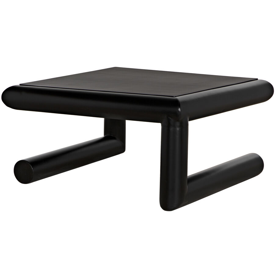 Emerson 36 X 36 inch Matte Black Coffee Table