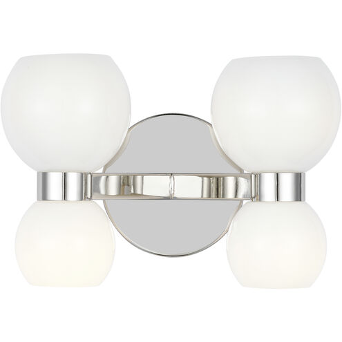 kate spade new york Londyn 4 Light 12.13 inch Polished Nickel Double Sconce Wall Light