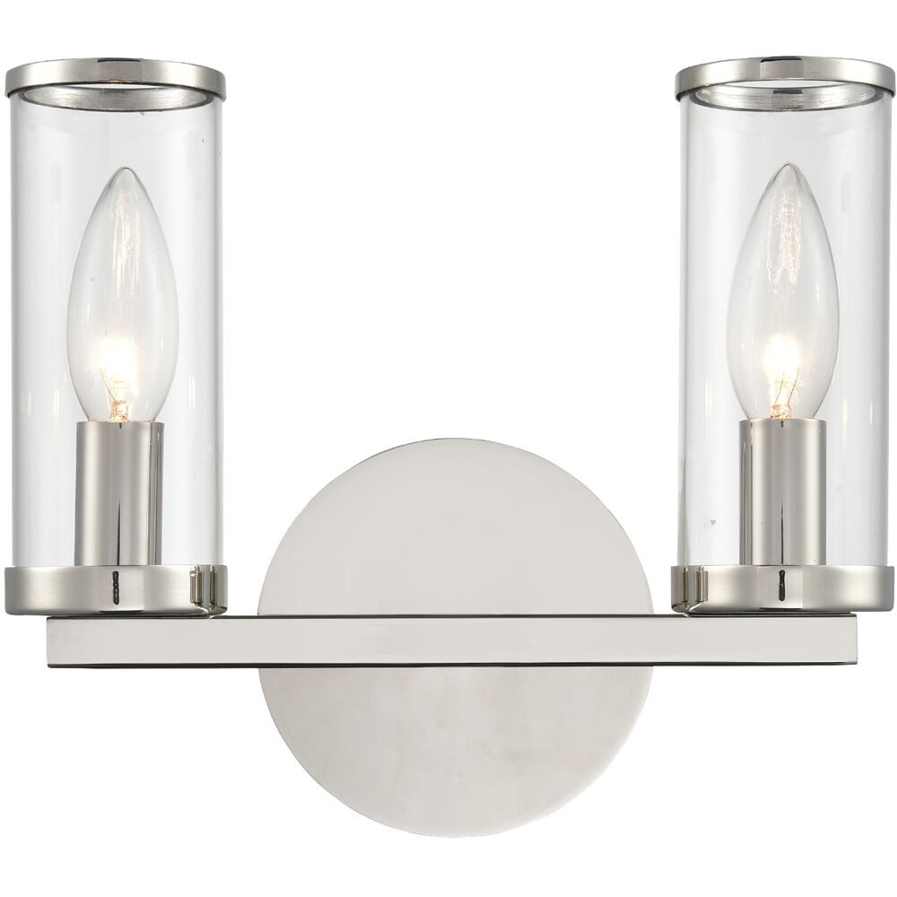 Revolve Wall/Vanity Light Wall Light in Polished Nickel