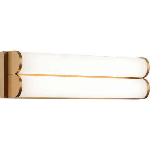 Jensen Wall Sconce Wall Light in Aged Gold Brass