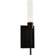 Vela 1 Light 4.5 inch Black ADA Sconce Wall Light - Open Box
