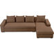 Thomas Orange Sectional, Right