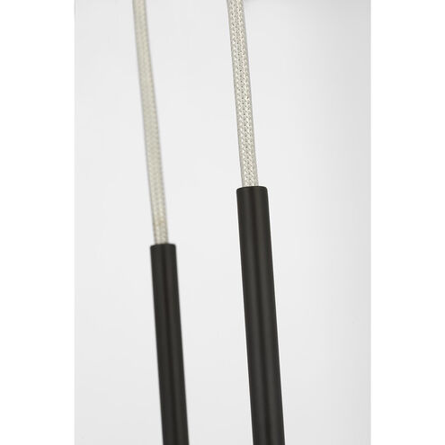 Anne-Marie Barton Armise LED 7.5 inch Matte Carbon Pendant Ceiling Light