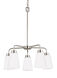 Kerrville 5 Light 20.38 inch Brushed Nickel Chandelier Ceiling Light