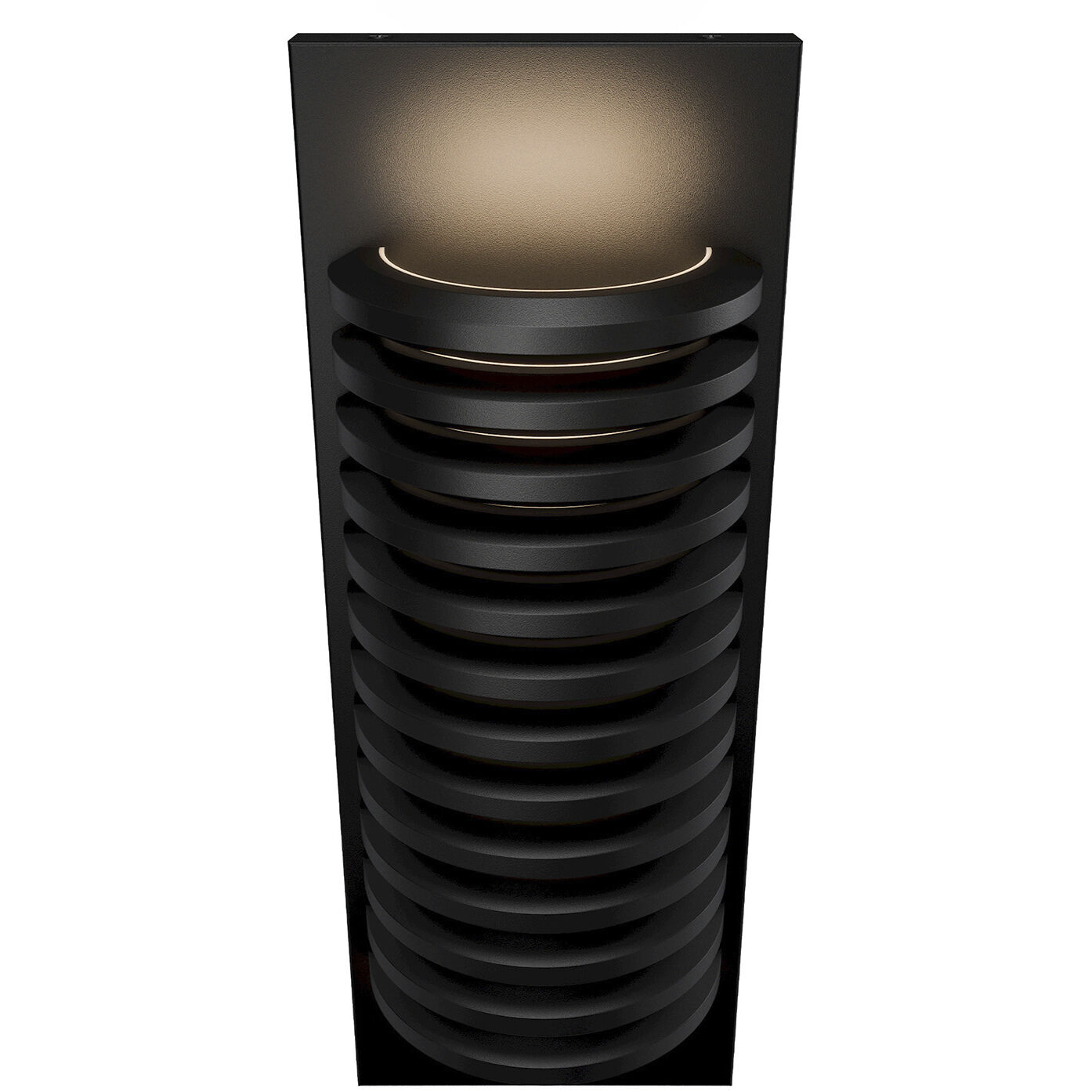 Loome LED 16 inch Black Outdoor Wall Light, dweLED