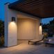 Sean Lavin Kakudo LED 7.5 inch Textured Black Outdoor Wall Lantern