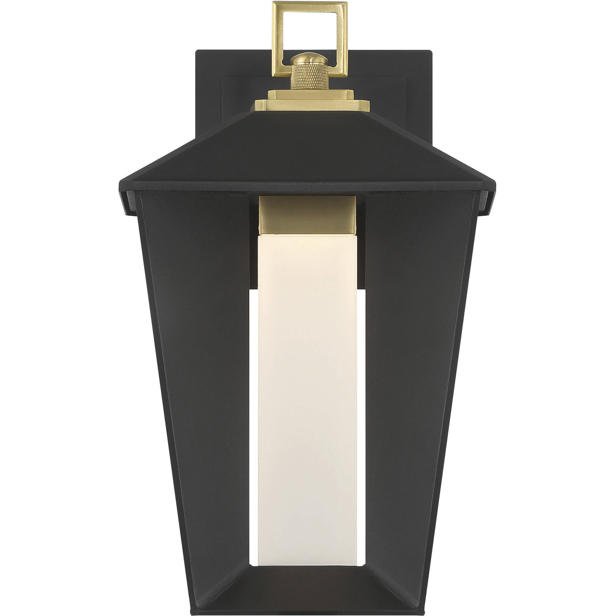 Andson LED 12.75 inch Brass-Sand Black Mix Outdoor Wall Sconce