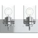 Merry 2 Light 12 inch Polished Chrome Bath Vanity Wall Light