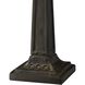 Stone Filigree 24 inch 60.00 watt Bronze with Multicolor Table Lamp Portable Light