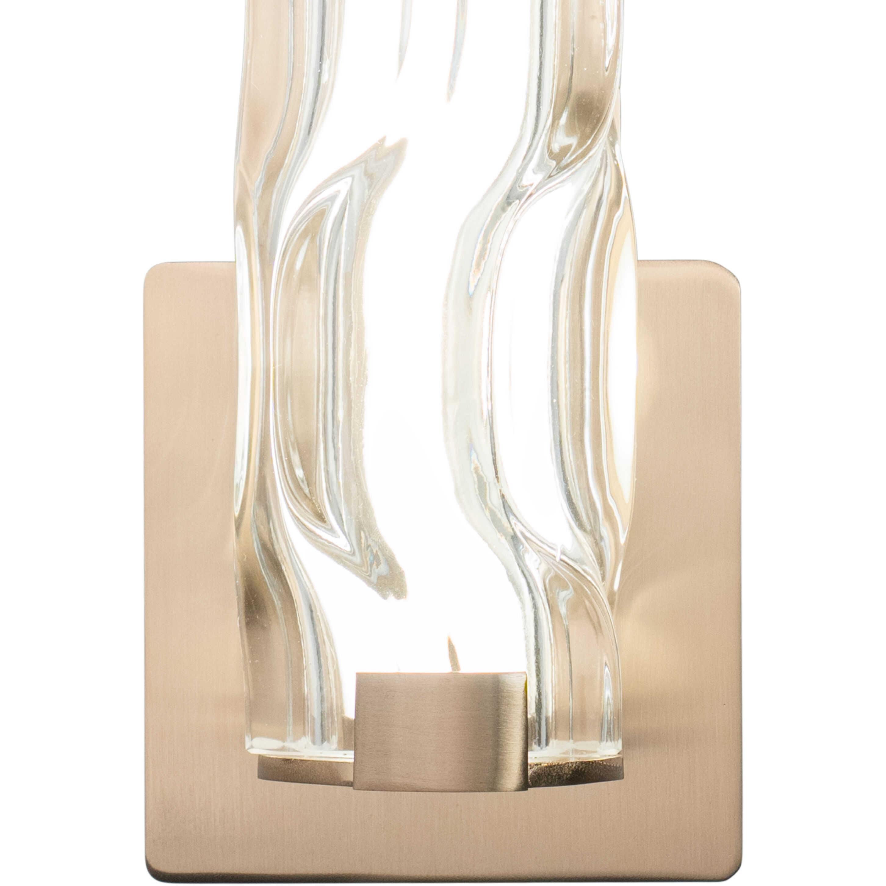 Marseille LED 4.75 inch Natural Brass Bathroom Light Wall Light