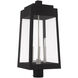 Oslo 3 Light 25 inch Black Outdoor Post Top Lantern