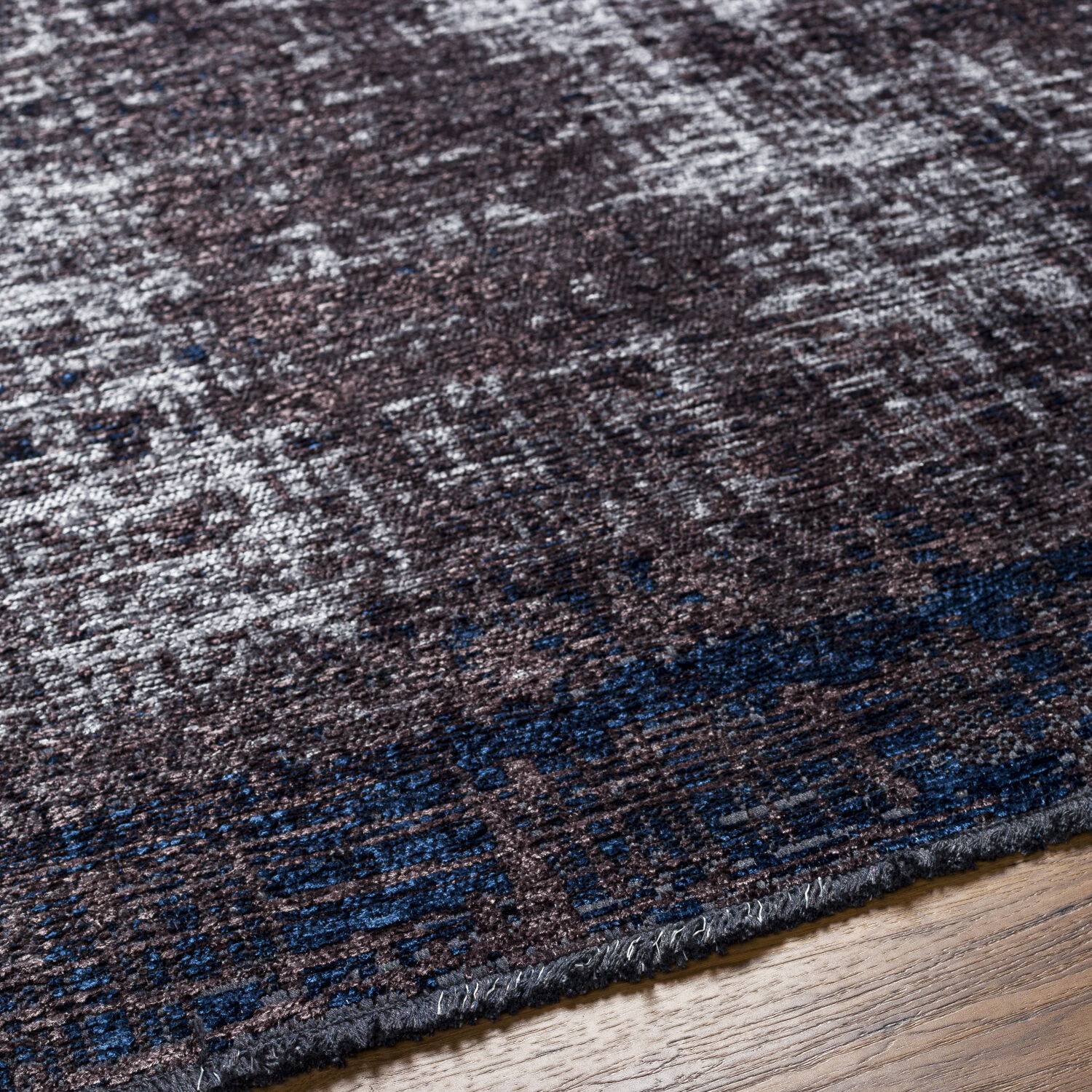 Toscana 108 X 75 inch Navy Rug, Rectangle