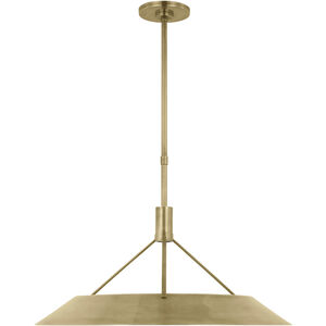 Sean Lavin Sospeso 1 Light 22 inch Natural Brass Line-Voltage Pendant Ceiling Light