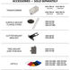 Tyler Black 18 watt LED Spot and Flood Lighting in 3000K, WAC Landscape