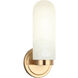 Capsula Wall Sconce Wall Light in Aged Gold