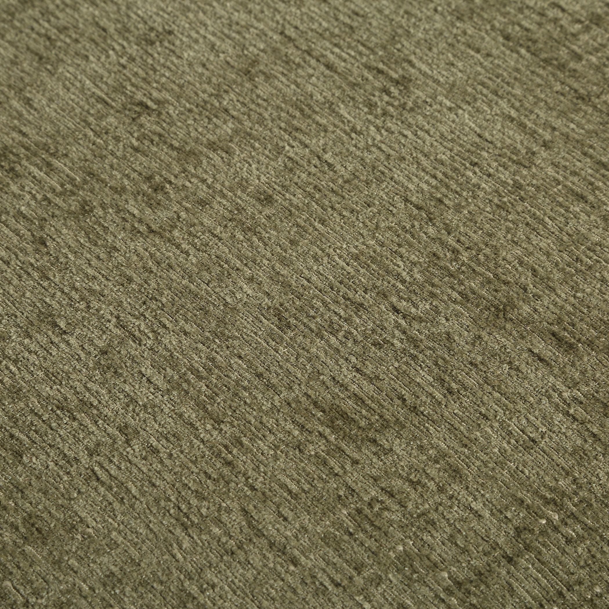 Merino Textured Moss Toned Polyester and Bronze Bench
