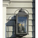 Heritage Anchorage Outdoor Wall Mount Lantern in Aged Zinc, Non-LED, Medium