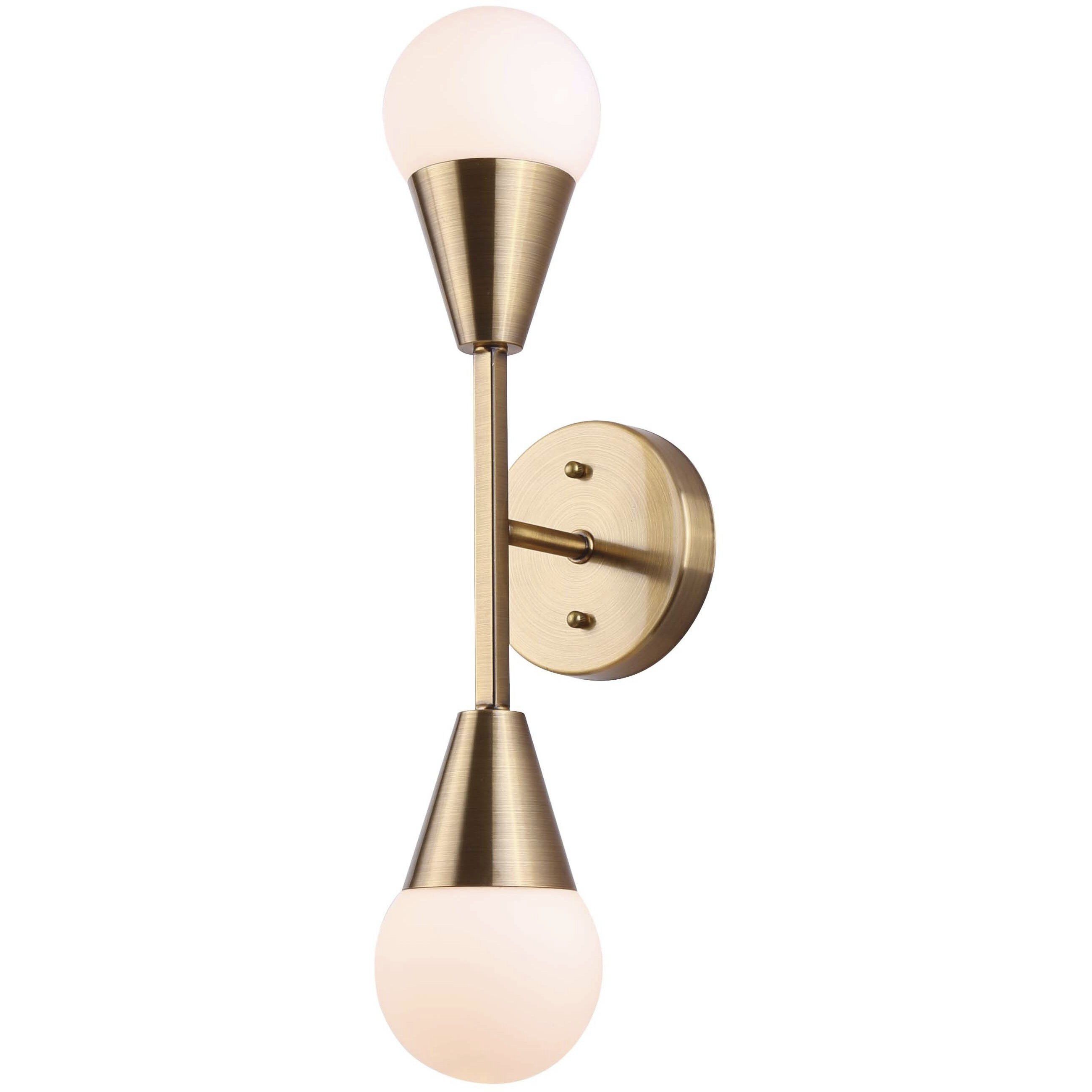 Arlowe 2 Light 4.75 inch Gold Wall Light