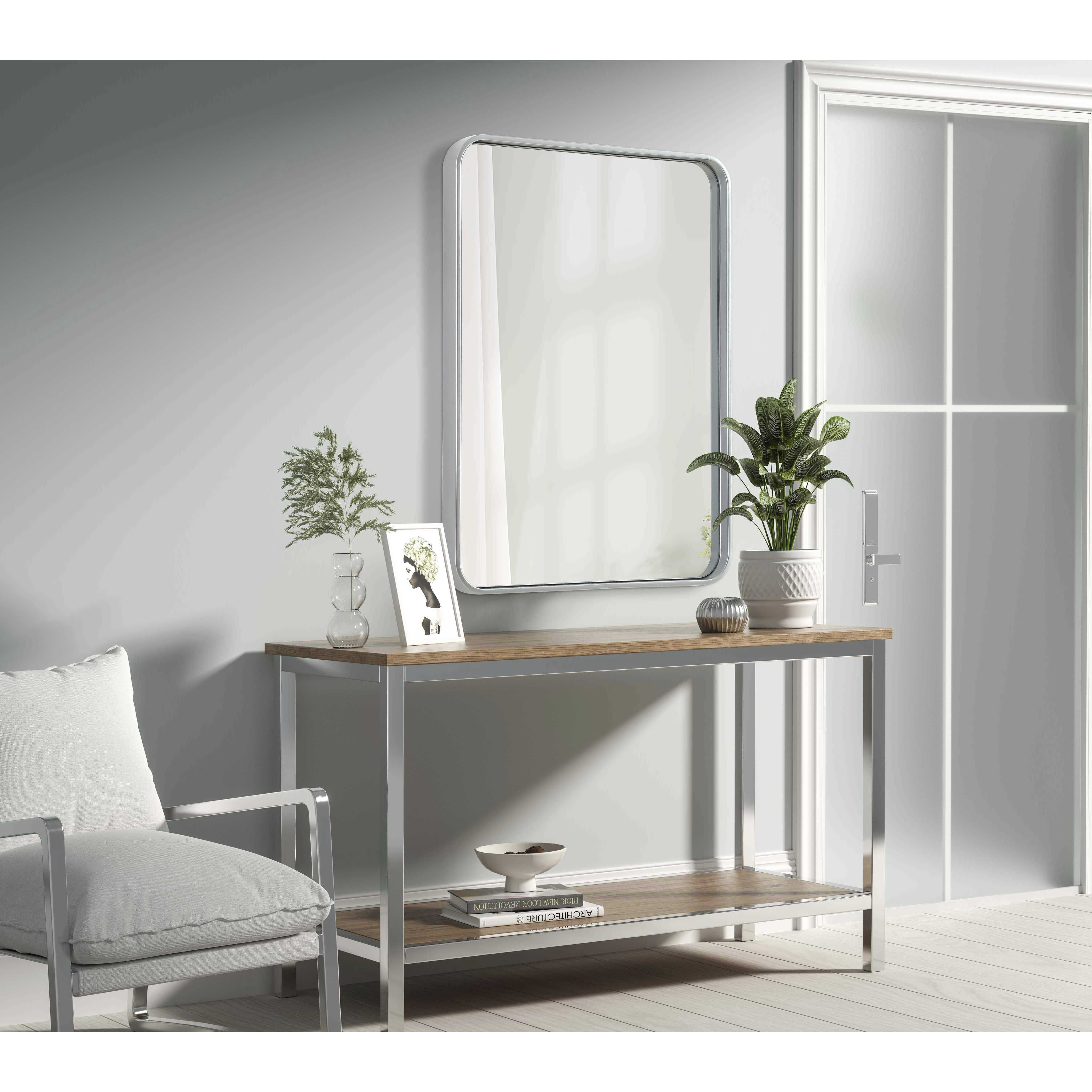 Remy 32 X 24 inch Silver Mirror