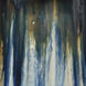 Brushstroke 31 inch 100.00 watt Aqua / Dark Blue / Metallic Ombre Reactive Glaze Table Lamp Portable Light