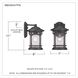 Marblehead 1 Light 11 inch Palladian Bronze Outdoor Wall