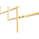 Canada LED 6 inch Gold LED Chandelier Ceiling Light