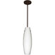 Tara LED Bronze Stem Pendant Ceiling Light