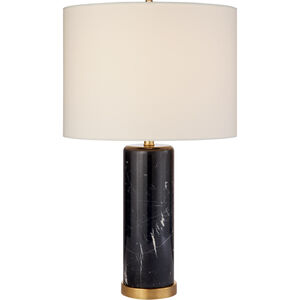 AERIN Cliff Black Marble Table Lamp