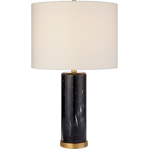 AERIN Cliff 30 inch 150.00 watt Black Marble Table Lamp Portable Light