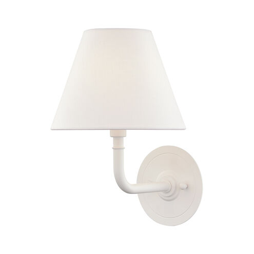 Signature No.1 1 Light 8 inch White Wall Sconce Wall Light