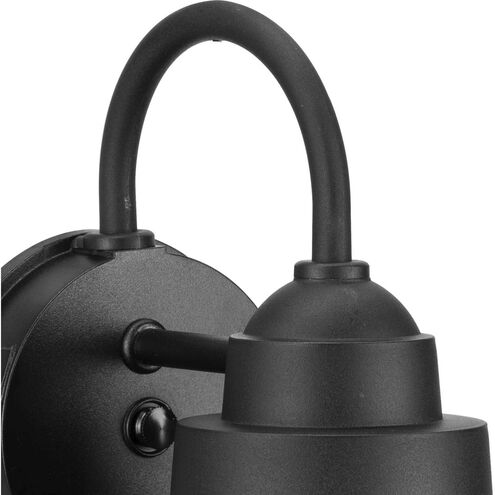 Bayside Non-Metallic 1 Light 10 inch Black Outdoor Wall Lantern