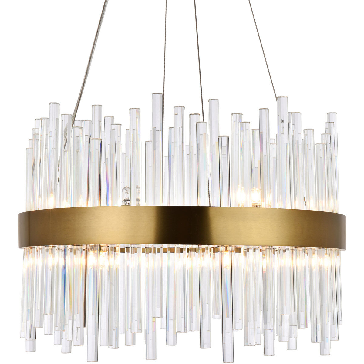 Dallas 14 Light 20 inch Gold Chandelier Ceiling Light