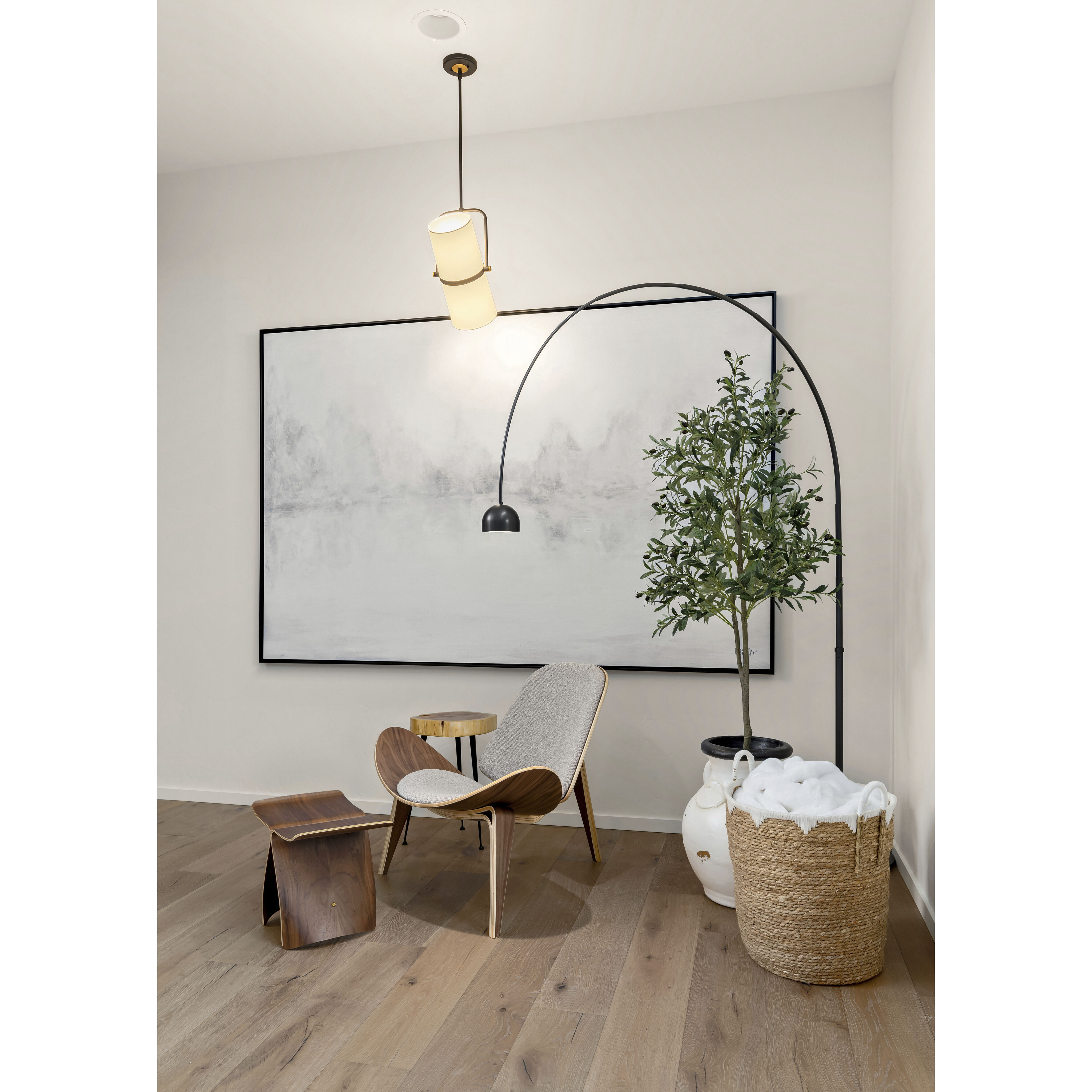 Oscar 2 Light 8.75 inch Bronze/Antique Brass Multi-Light Pendant Ceiling Light