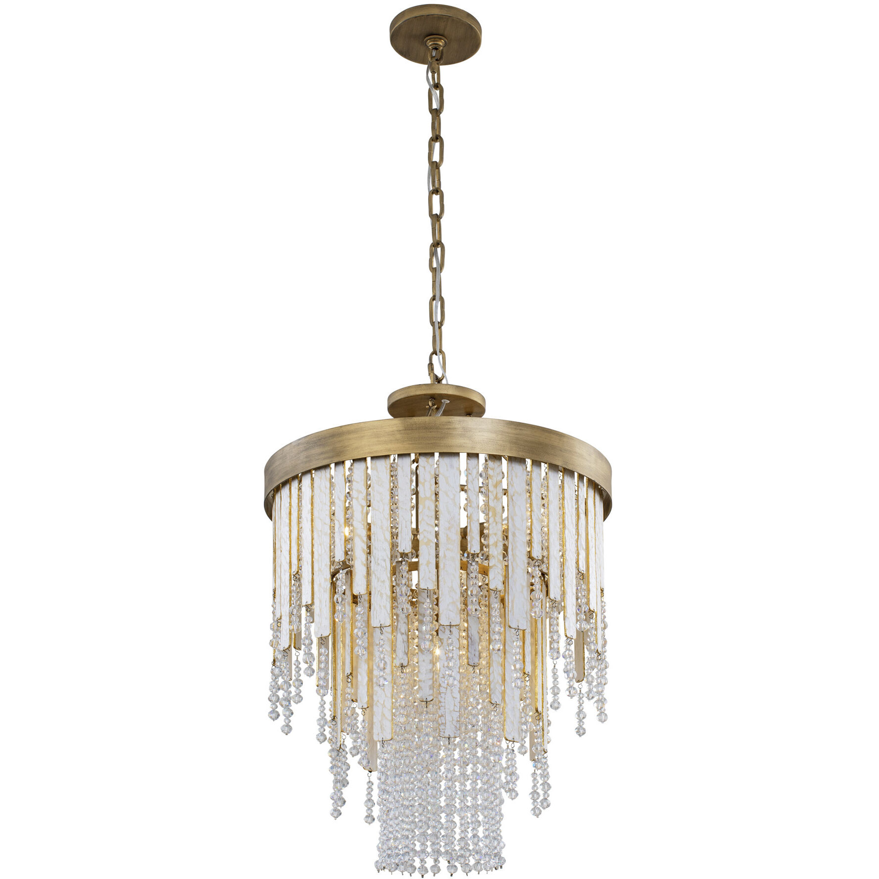 Lafayette 4 Light 18 inch Havana Gold Chandelier Ceiling Light