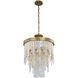 Lafayette 4 Light 18 inch Havana Gold Chandelier Ceiling Light