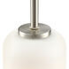 Laphia 1 Light 5 inch Brushed Nickel Indoor Pendant Ceiling Light