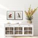 Florals Collection Orange Framed Art