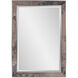 Mason 42 X 30 inch Slate and Silver Wall Mirror