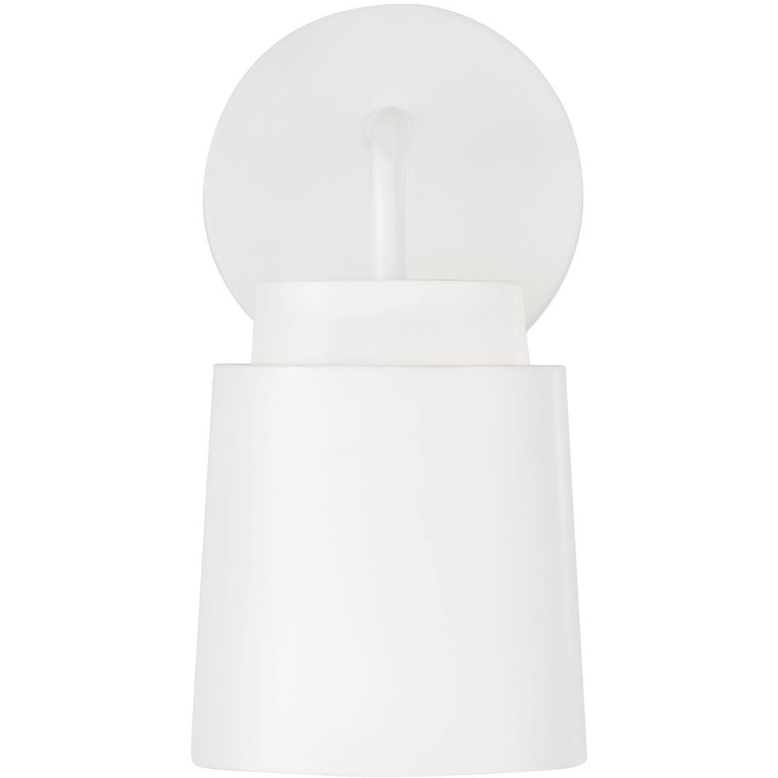 Pratt 1 Light 5 inch Matte White Sconce Wall Light