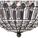 Talgarth 1 Light 10.2 inch Dark Bronze with Clear Mini Pendant Ceiling Light, H-Bar