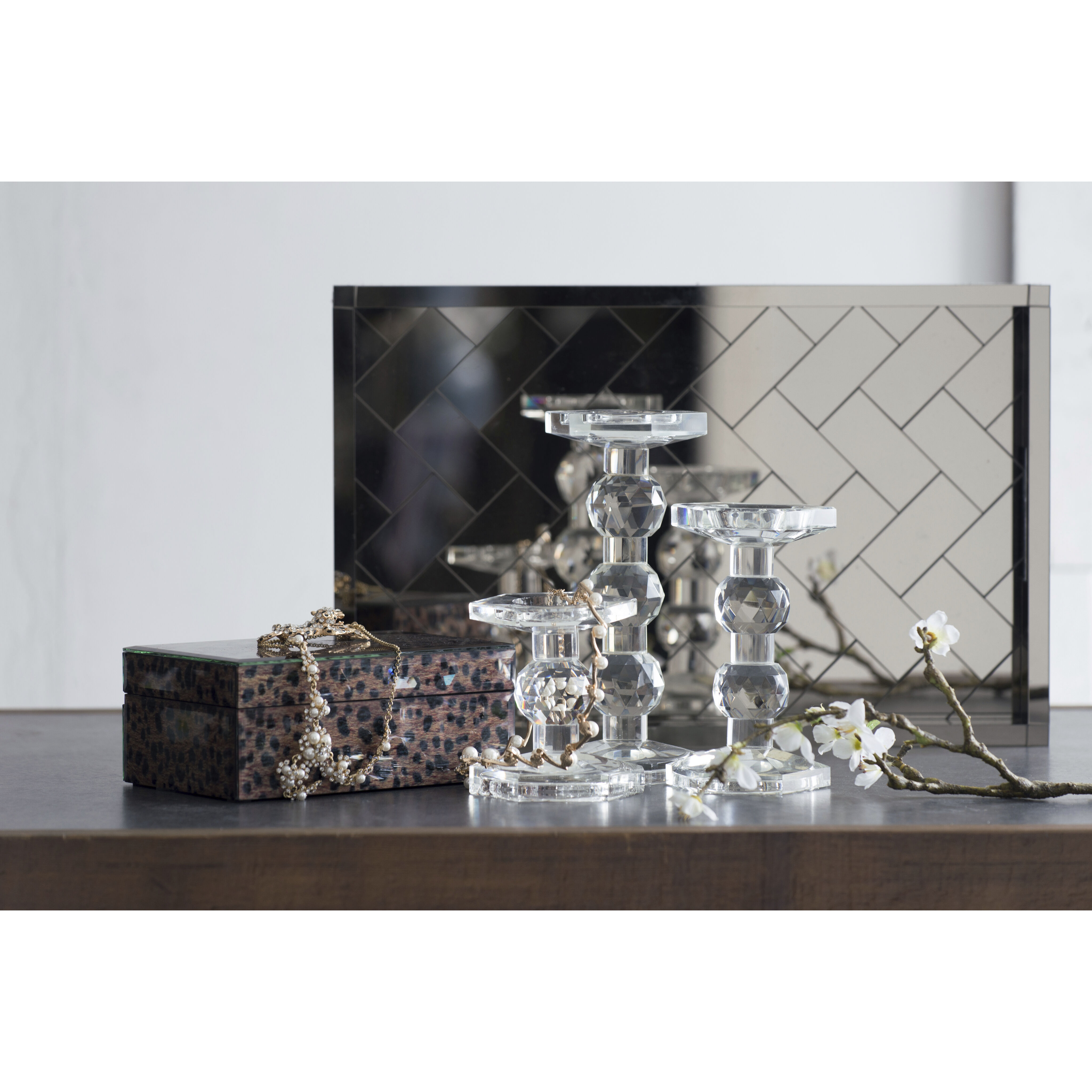 Sylvie 9.5 X 4.3 inch Candleholder