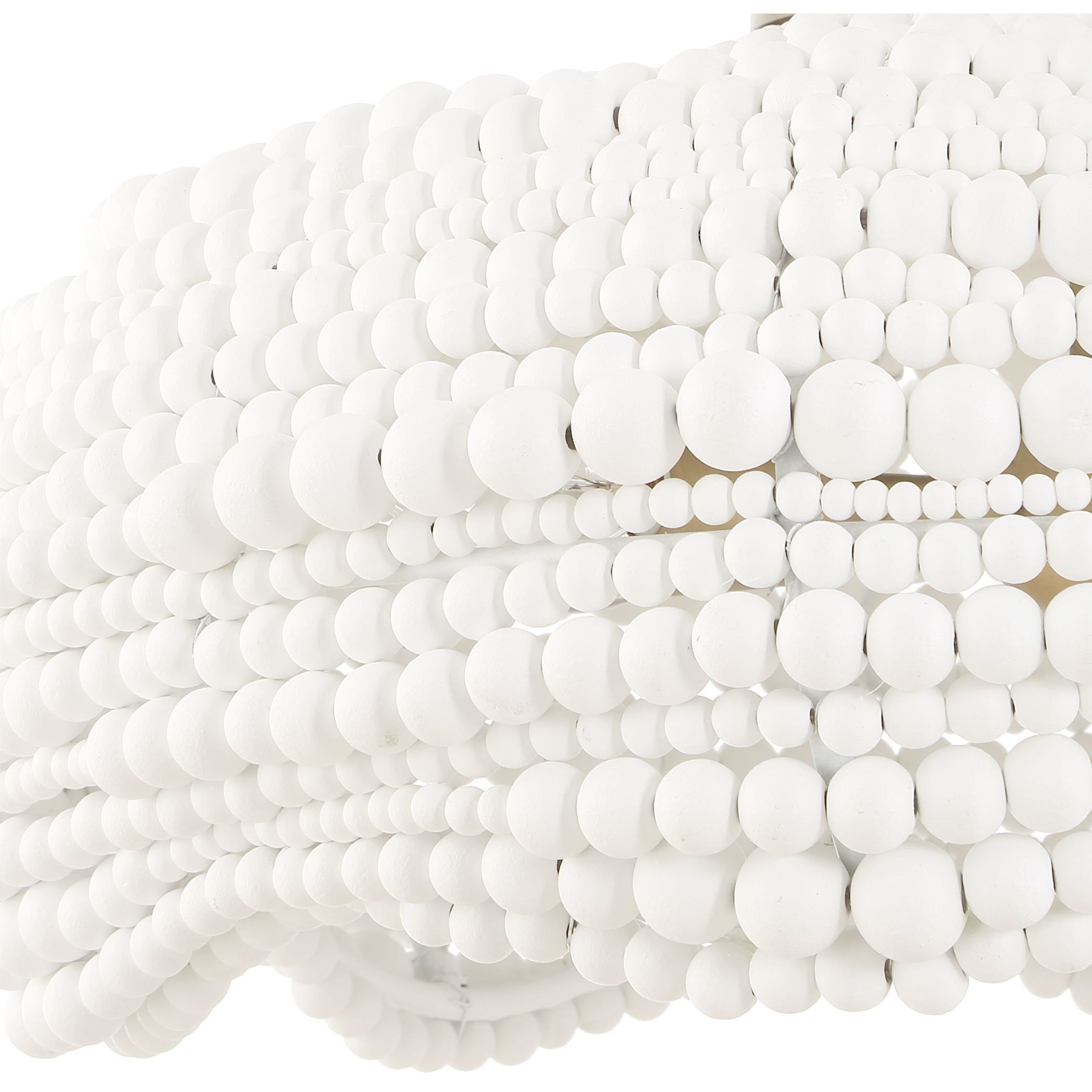 Biddeford 5 Light 24 inch Brushed Matte Gold Pendant Ceiling Light