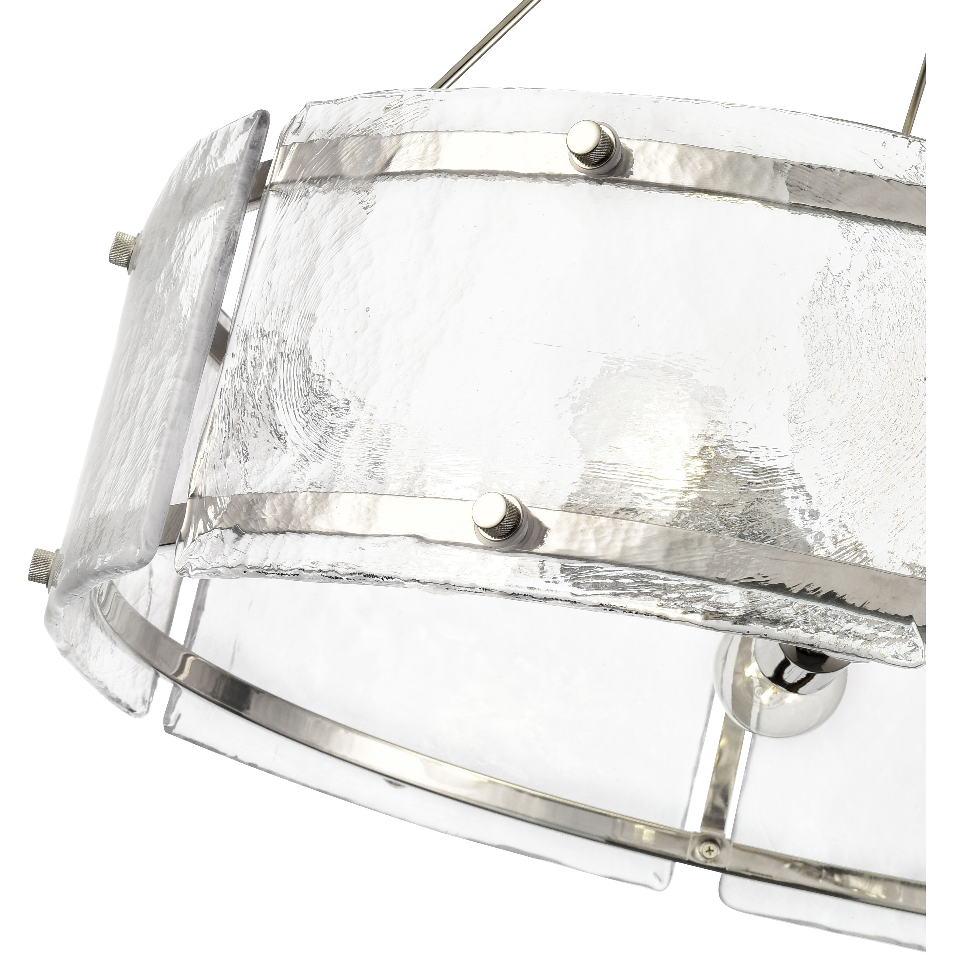 Bennetti 5 Light 24.75 inch Polished Nickel Pendant Ceiling Light