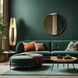 Shield 69.6 inch 18.00 watt Black/Modern Brass Floor Lamp Portable Light