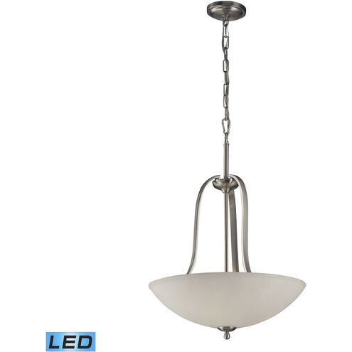 Mayfield LED 19 inch Brushed Nickel Pendant Ceiling Light