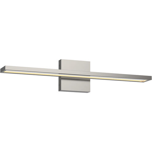 Brio LED 27.17 inch Brushed Nickel Bath Vanity Light Wall Light