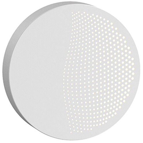 Dotwave LED 8 inch Textured White ADA Sconce Wall Light